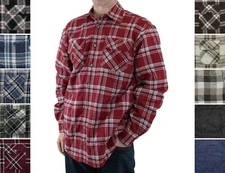 Wrangler Men's Heavyweight Sherpa Lined Shirt Jacket Long Sleeve Button Up