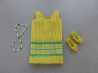 Vintage Barbie - Twiggy Do's 1725 - Dress / Shoes / Necklace