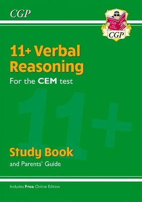 CGP Books 11+ CEM Verbal Reasoning Study Book (with Parent (Mixed Media Product)