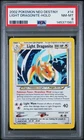 2002 POKEMON NEO DESTINY #14 LIGHT DRAGONITE-HOLO PSA 8