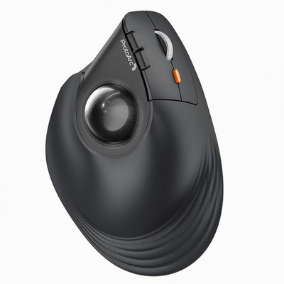 ProtoArc Vertical Wireless Trackball Maus, EM05 Bluetooth Ergonomischer Rollerball