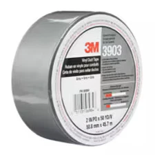 3M 3903 Embossed Vinyl Duct Tape, 200 Degree F Performance Temperature, 12.6