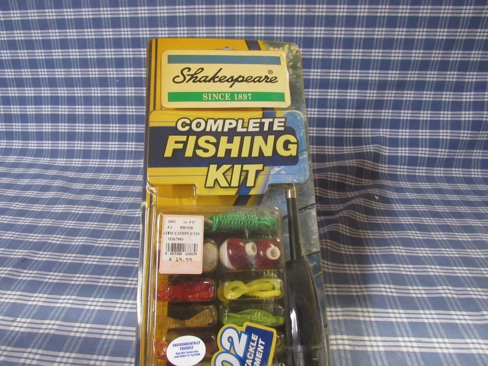 Shakespeare Kit de Pesca Completo Spin Casting Combo (NOS) ENVÍO RÁPIDO GRATUITO. Foto 2 de 4