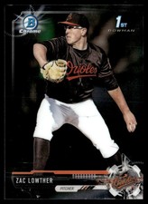 2017 Bowman Draft Chrome Zac Lowther Baltimore Orioles #BDC-94