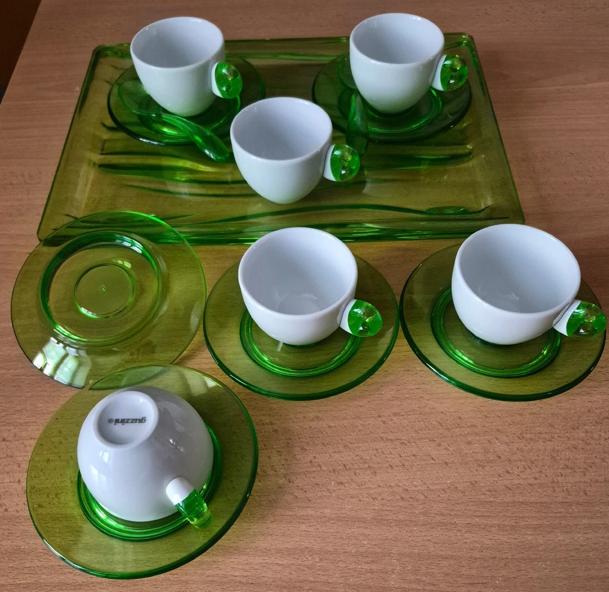 GUZZINI Set 6 tazzine da caffè con piattino - linea Love - design Made in Italy - Italia GUZZINI Set 6 tazzine da caffè con piattino - linea Love - design Made in Italy - Italia