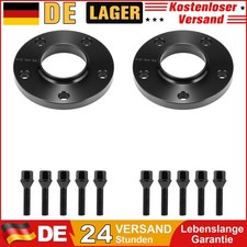 Spurverbreiterungen Schwarz Aluminium f�r BMW E60 E92 Paar Komplettset