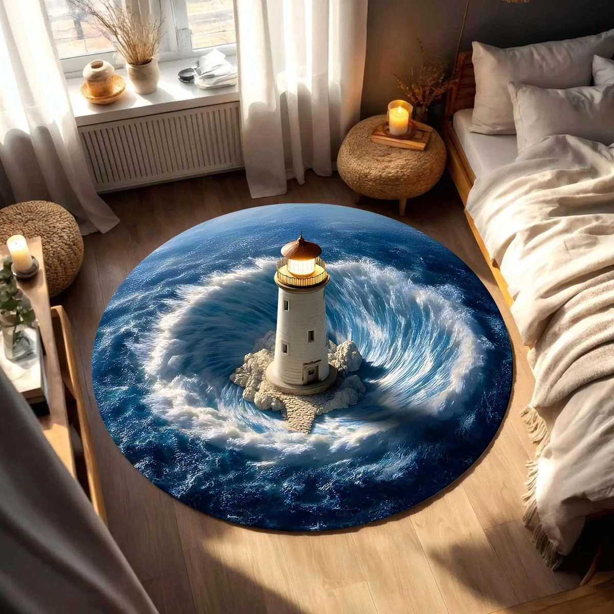 Lighthouse Rug for sale | eBay