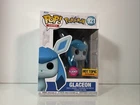 Funko Pop! Pokemon Glaceon #921 FLOCKED Hot Topic Exclusive See Pics