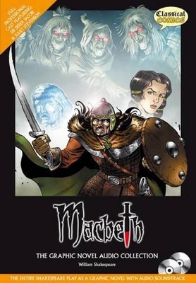 Macbeth Graphic Novel Audio Collection: Original Text Book and Audio CD Bundle b