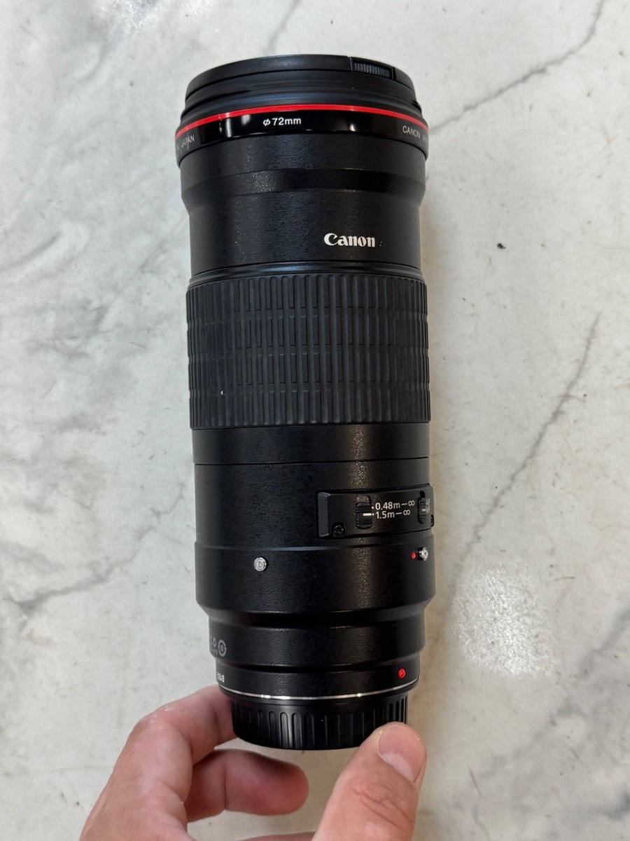 キヤノン Canon EF 180mm F3.5 L マクロ USM Canon EF 180mm f3.5L Macro USM AutoFocus Telephoto Lens for Canon