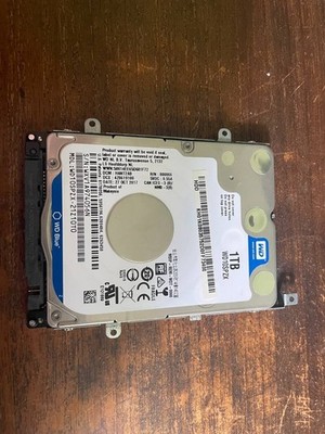 Western Digital WD Blue 1TB SATA 3, 2,5 Zoll Interne Festplatte (WD10SPZX)