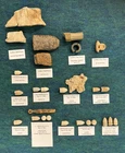 Lot of 14 Civil War bullets, 4 rd balls, 7 shell fragments, Locations/Provenance