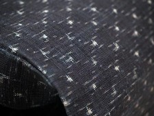 Japanese Linen Kimono Unlined Coat Indigo Dye 75cm 29.5in