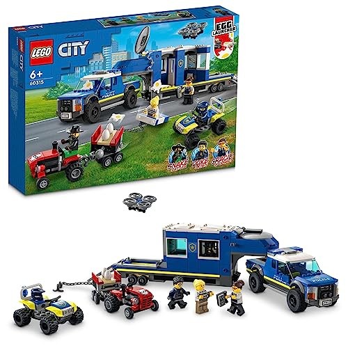 LEGO City Police Truck Command Headquarters Escape Edition 60315 Toy Bricks