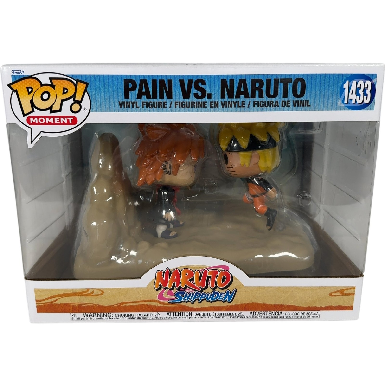 Funko Pop Moment #1433 Naruto Shippuden Pain Vs Naruto Figure Set Anime