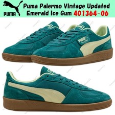 Puma Palermo Vintage Updated Emerald Ice Gum 401364-06 Men's Size