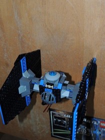 2005 Lego Star Wars 7263 Tie Fighter with Light Up Vader 100% complete manual