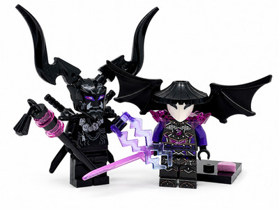 Lego Vangelis Limited Edition Ninjago  + Omega Black Mask  MOC