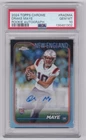 2024 TOPPS CHROME DRAKE MAYE REFRACTOR ROOKIE AUTO PSA 10
