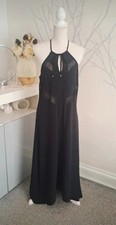 Jasper Cornan black long summer dress size 12
