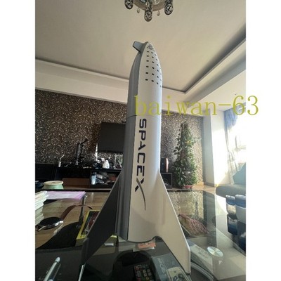 Starship Rocket Model SpaceX Starship 3D Printed Launch Vehicle