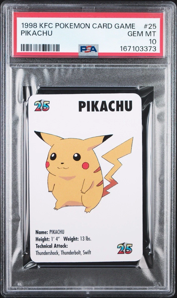 Pikachu Pokémon TCG Nintendo Base Set Individual Collectible Card