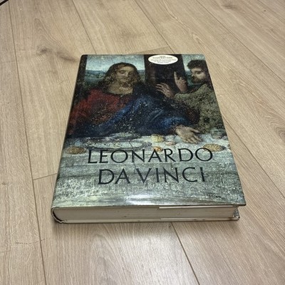 Leonardo da Vinci | Vtg 1956 Hardcover Art Book | Large Format | Reynal & Co VG