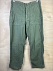 Vintage 60s OG 107 USA Military Vietnam Era Fatigue Pants Sz 32 x 28