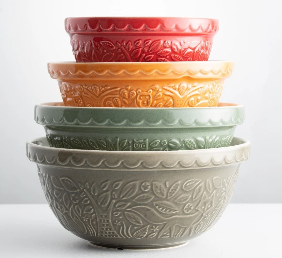 Mason Cash | Cuenco mezclador en relieve In the Forest S12 Fox - 4,25 cuartos Foto 4 de 4