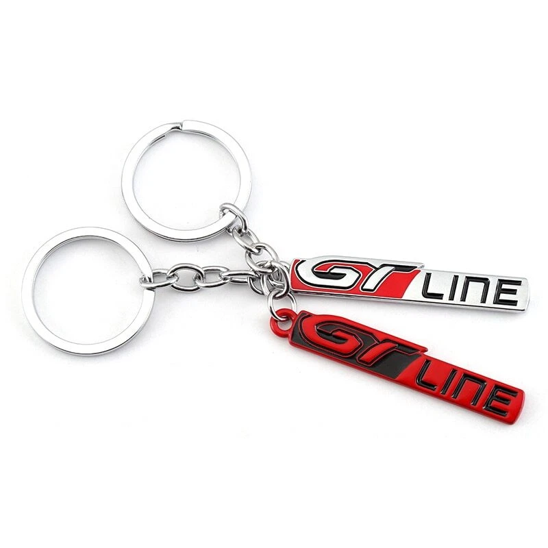 Portachiavi Auto Linea GT Portachiavi Portachiavi per Peugeot GT 508 3008 5008 Kia - Immagine 4 di 4