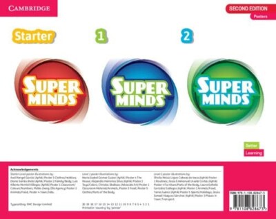 Super Minds Levels 1 2/Starter Poster Pack - Second Edition (English) #txtshf