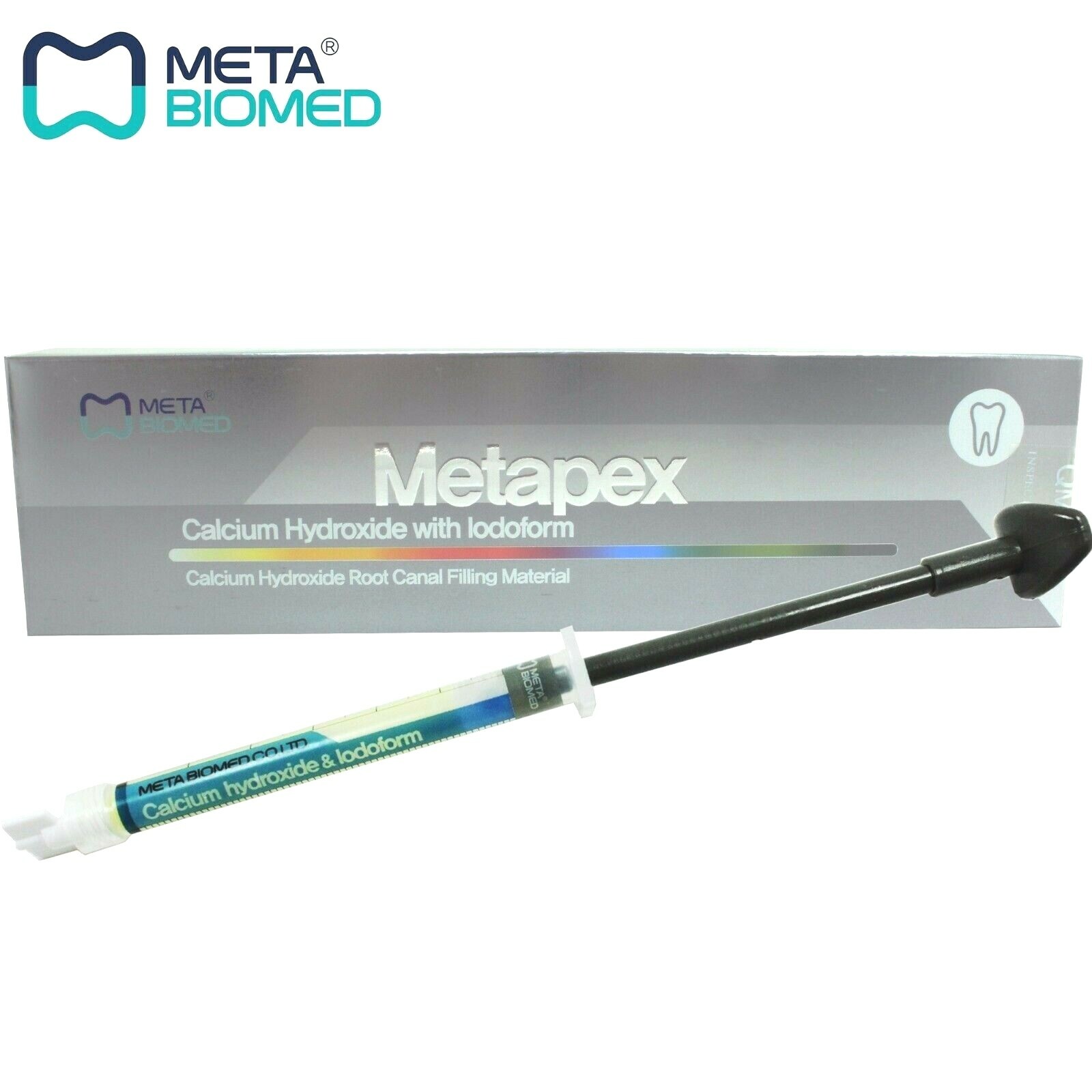 Metapex Calcium hydroxide Iodoform by Meta Biomed Single syringe pack ...