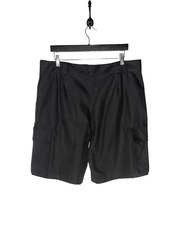 Louis Vuitton Black LVSE Cotton Linen Soft Cargo Bermuda Shorts - 52 IT - L - 36 - Picture 3 of 12
