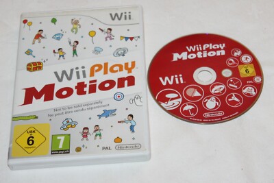 NINTENDO WII SPIEL''WII PLAY MOTION '' OVP 