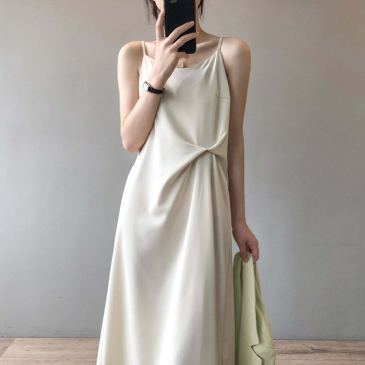 Midi Slip Dresses for Women Small Medium Size 6 8 Spaghetti Strap Designer  New | eBay