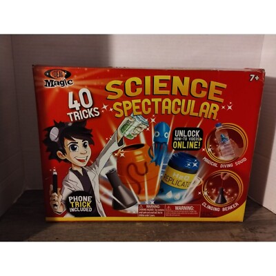 Home School Science 40 Tricks Ideal Science Spectacular Ages 7+ New Fun Learn