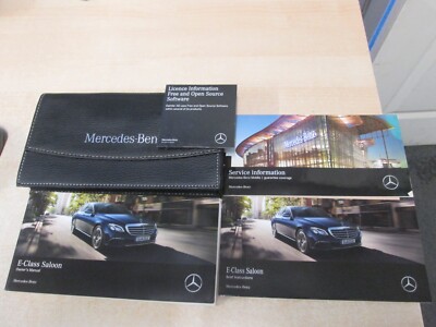 Original Mercedes-Benz E-Klasse Limousine S213 2016-2020 Betriebsanleitung Handbuch Paket