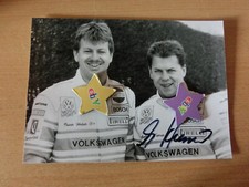 Manfred Hiemer-ex Rally Pilot, Deceased 2023, VW-SW Press Photo, Rare, AB-221