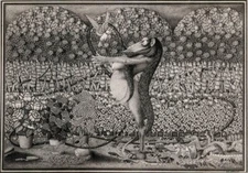 Wigglemuch by Herbert Crowley 1911 Symbolist Fantasy Illustration Art Print