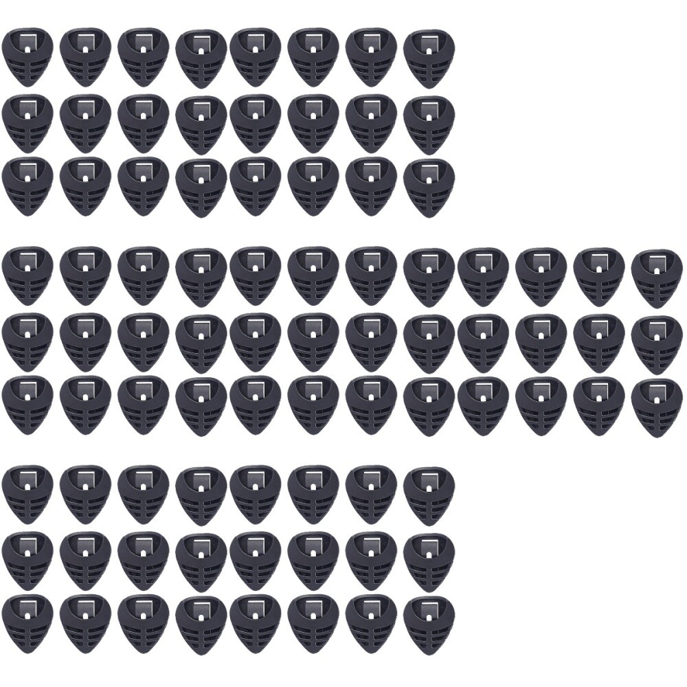 Pack de 7 cajas de púas de guitarra Plektrum Mandoline Guitarrista