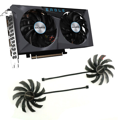 For GIGABYTE RTX3060 3060ti EAGLE GPU Graphics Cooling Fan PLD10010S12H 4pin