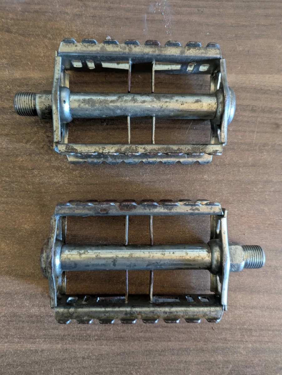 Patins De Cadre Vélo Vintage En Acier – Lot De 2 Pièces NOS Pour Construction Ou Restauration