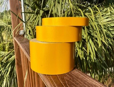 Yellow Reflective Tape Type 2 Super Engineer Grade 1" 2" 4" 6" Nikkalite SEG