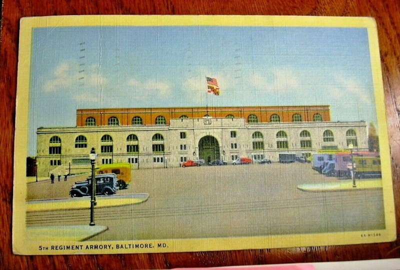 *1943 5th Regiment Armory, Baltimore, Maryland**
