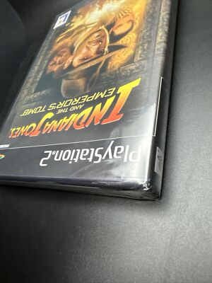Jeu PS2 Indiana Jones Et Le Tombeau De L'Empereur - Version Française Complète - Très Bon état