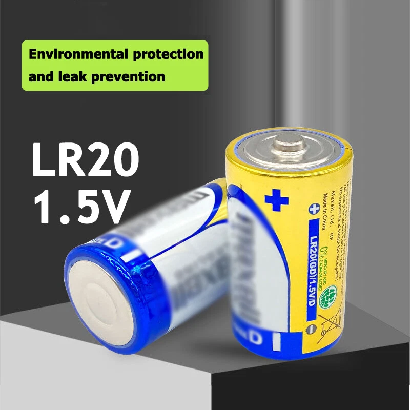 NEW Alkaline D Type LR20 Battery 1.5V NEW Alarm Torch Mono R20 MN1300 AM1  E95