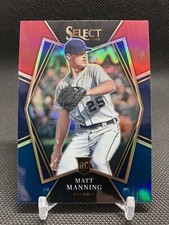 2022 Panini Select Matt Manning RC Tri Color Prizm Premier Level #114 Tigers