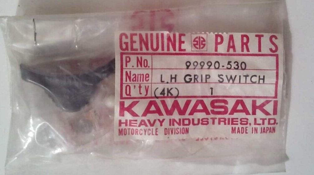 NOS KAWASAKI H1 H2 MACH Kh500 Z1 S1 S3 KZ900 KIT L.H. GRIP SWITCH 99990-530 OEM