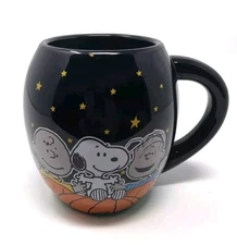 Peanuts It’s The Great Pumpkin 2013 Ceramic Coffee Mug Black Orange Halloween