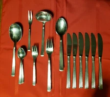 KUPPLES BESTECK Stainless Flatware Germany  Solingen  33 Pieces 